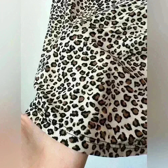 Vintage Jessica Womens  Leopard Print Babydoll Lace Cami Lingerie Top Large - Picture 5 of 11